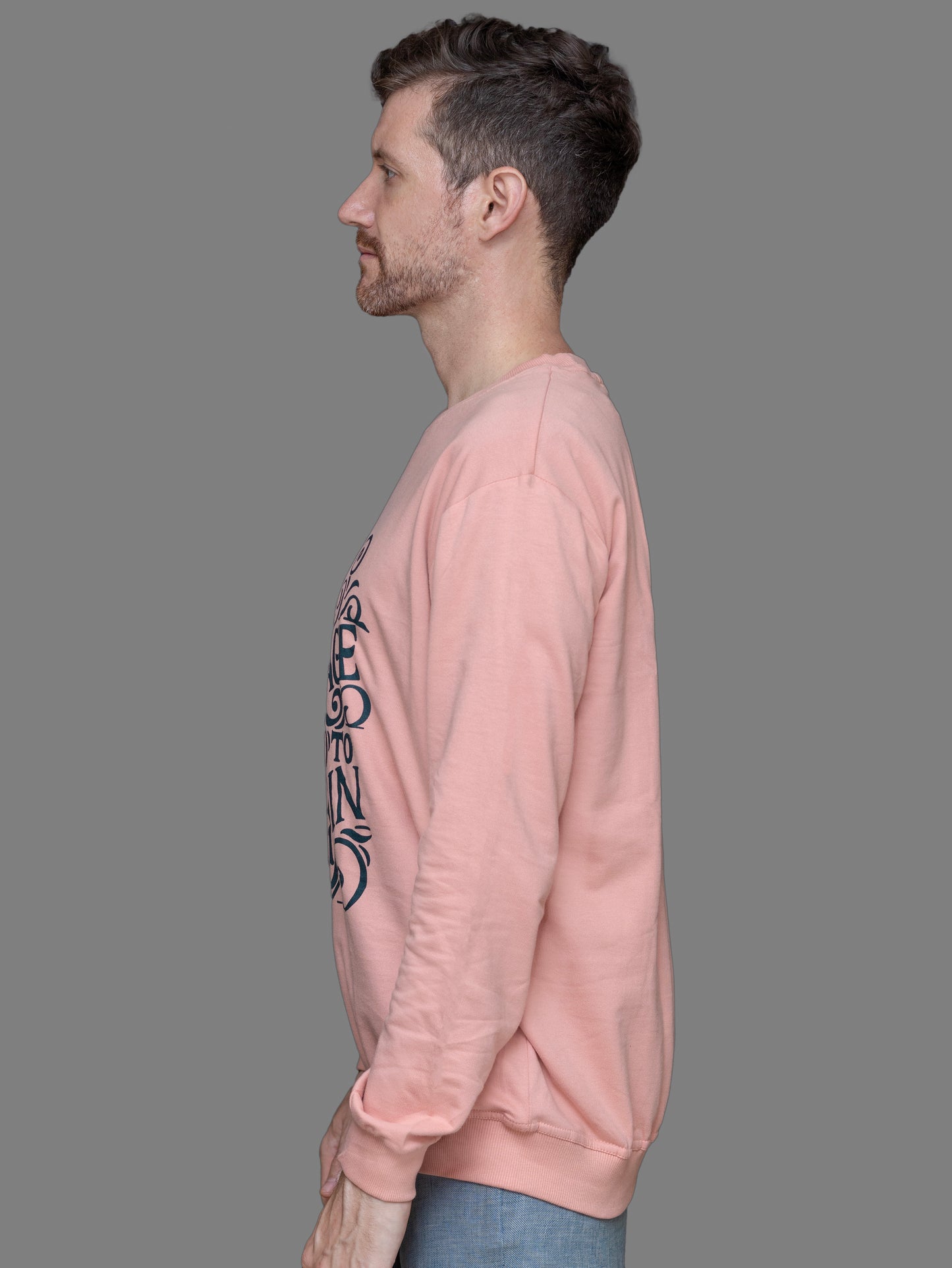 DYOGIQ® - Begin Again Unisex Dusty Pink Sweatshirt