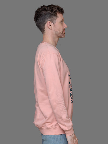 DYOGIQ® - Begin Again Unisex Dusty Pink Sweatshirt